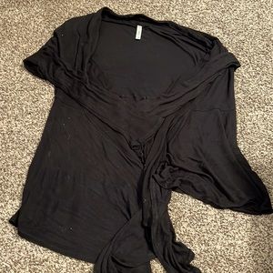 Black cardigan lightweight